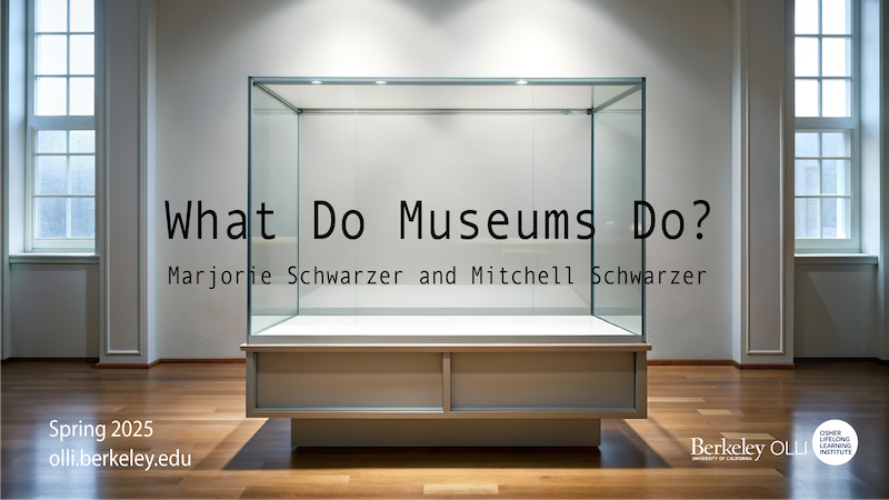 An empty glass case in what appears to be a museum