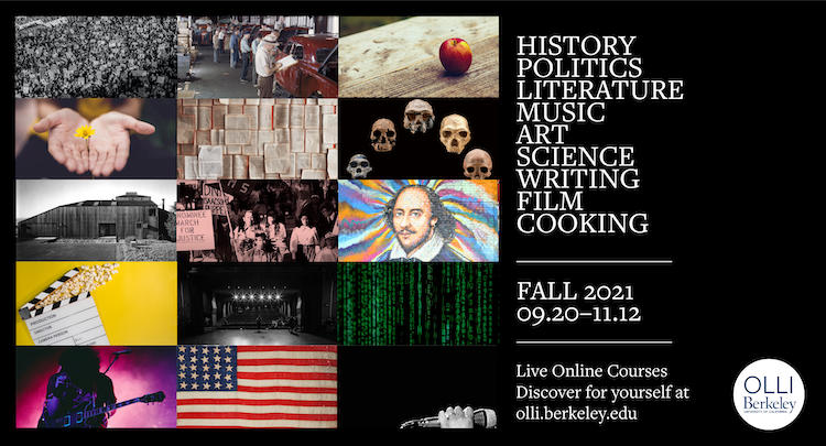Mosaic images representing fall term courses