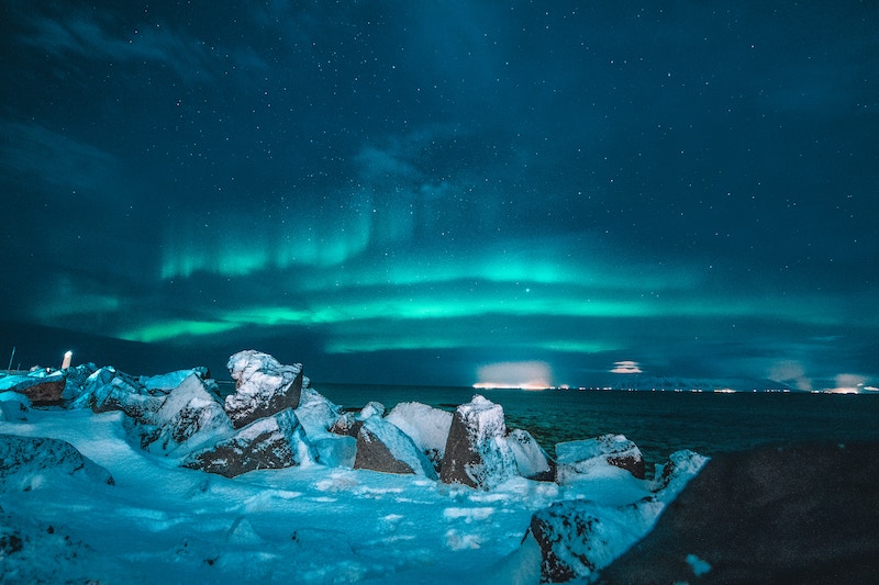 Northern Lights as captured by photographer Nicolas Leclercq on unsplash